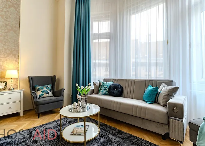 Lägenhet Blue Fountain Design - Hostaid Budapest