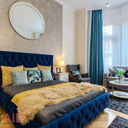 Appartement Blue Fountain Design - Hostaid Boedapest