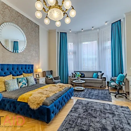 Daire Blue Fountain Design - Hostaid Budapeşte