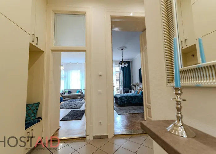 Appartement Blue Fountain Design - Hostaid *