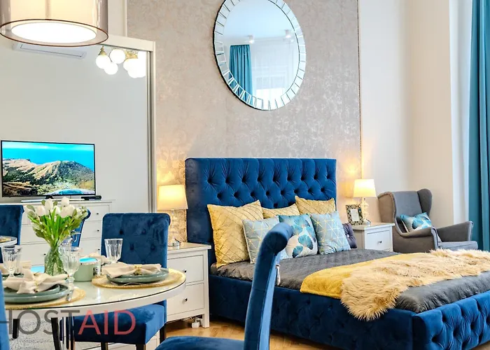 Appartement Blue Fountain Design - Hostaid Boedapest